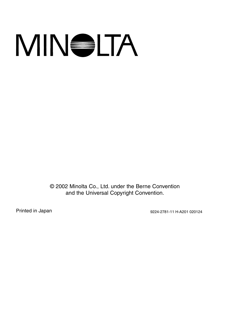 Konica Minolta DiMAGE S404 User Manual | Page 116 / 116
