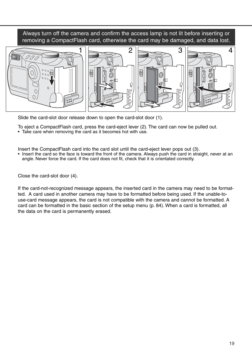 Konica Minolta DiMAGE S404 User Manual | Page 19 / 116