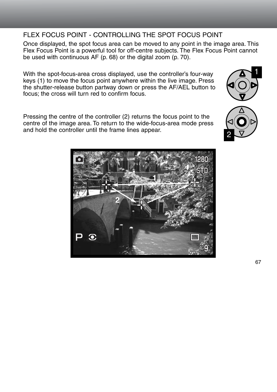 Flex focus point | Konica Minolta 5D User Manual | Page 67 / 150