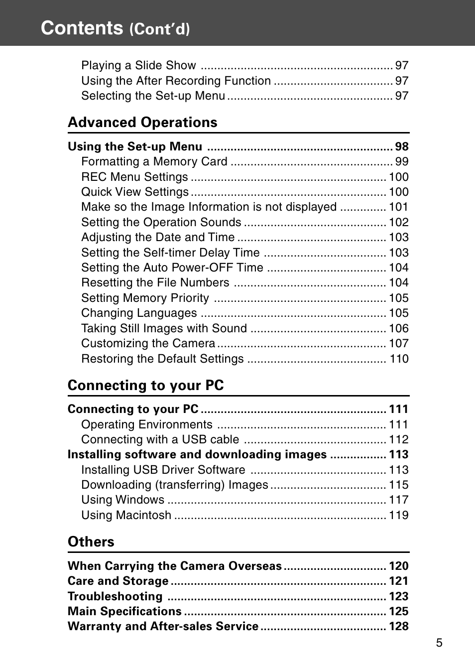 Konica Minolta KD-510Z User Manual | Page 5 / 131