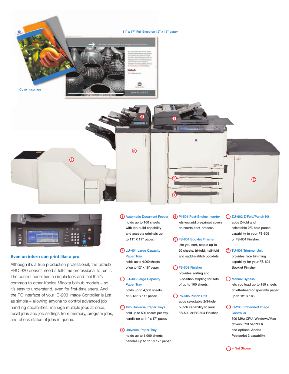 Konica Minolta bizhub PRO 920 User Manual | Page 5 / 8