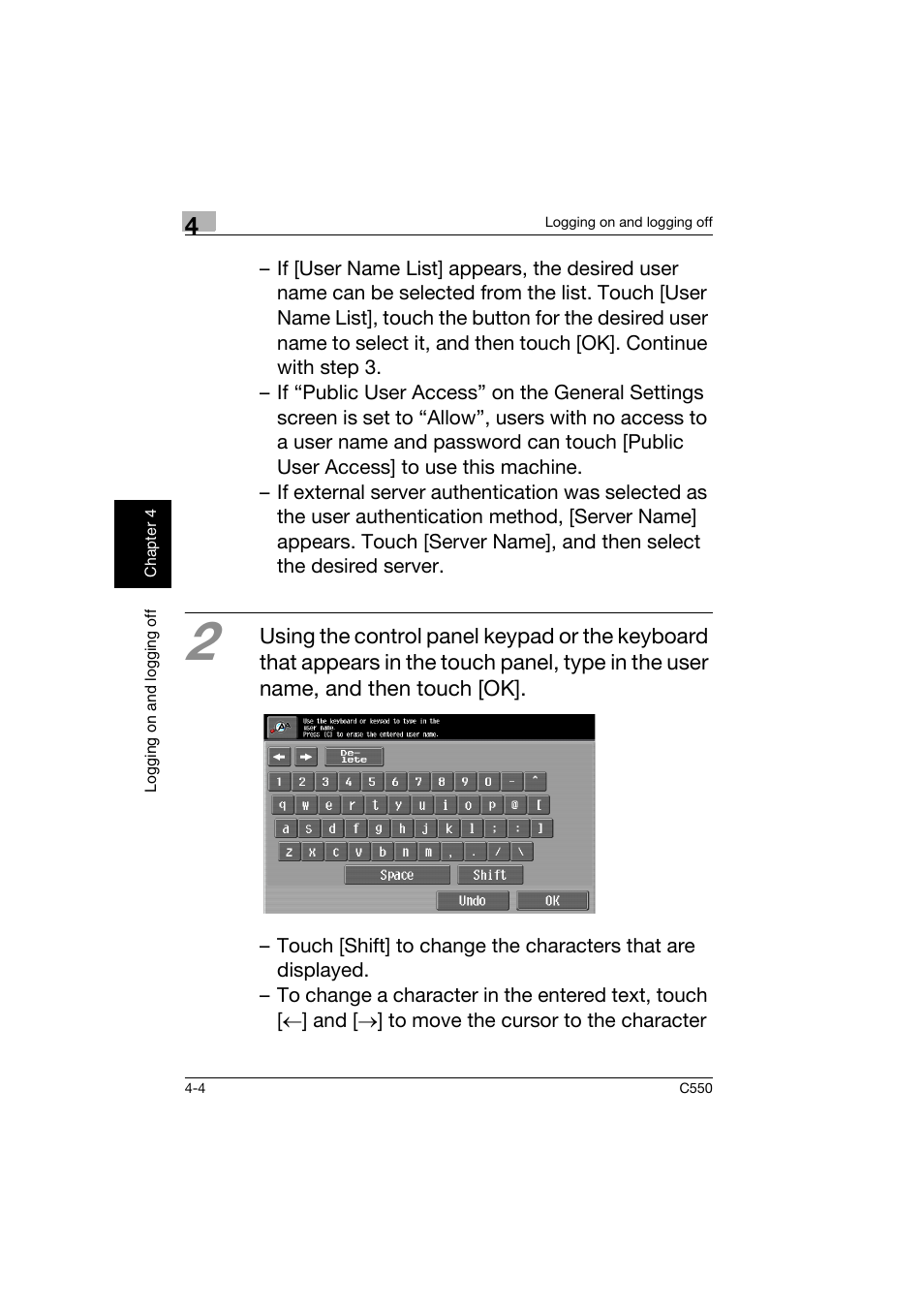 Konica Minolta C550 User Manual | Page 155 / 164