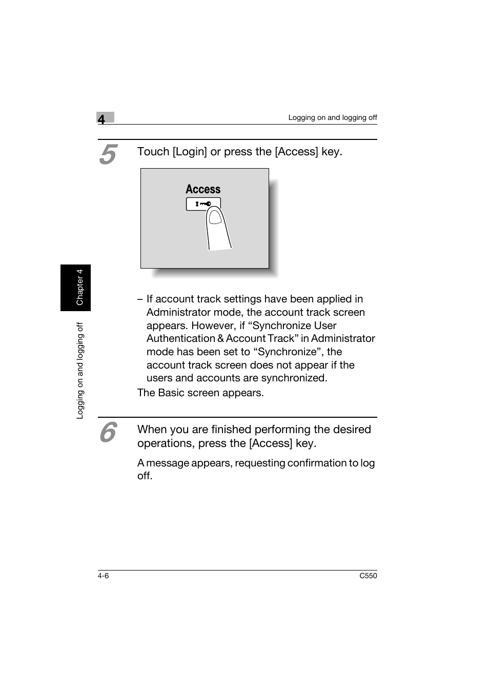 Konica Minolta C550 User Manual | Page 157 / 164