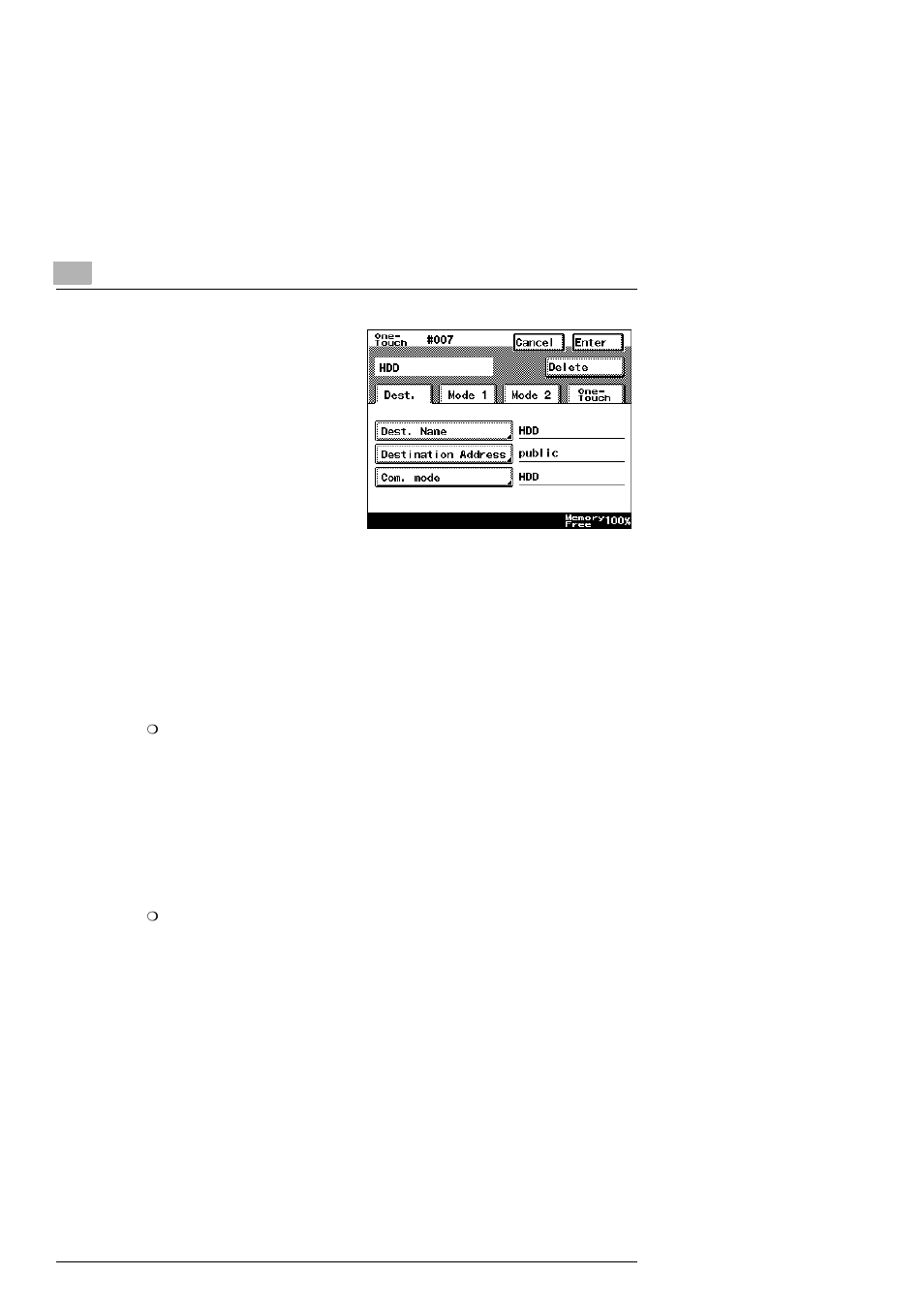 3 changing/deleting recipients, Changing/deleting recipients -6 | Konica Minolta SU2 User Manual | Page 104 / 112