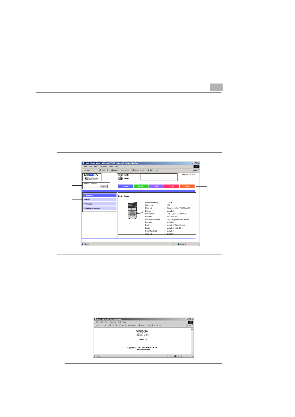 6 structure of pages | Konica Minolta SU2 User Manual | Page 53 / 112