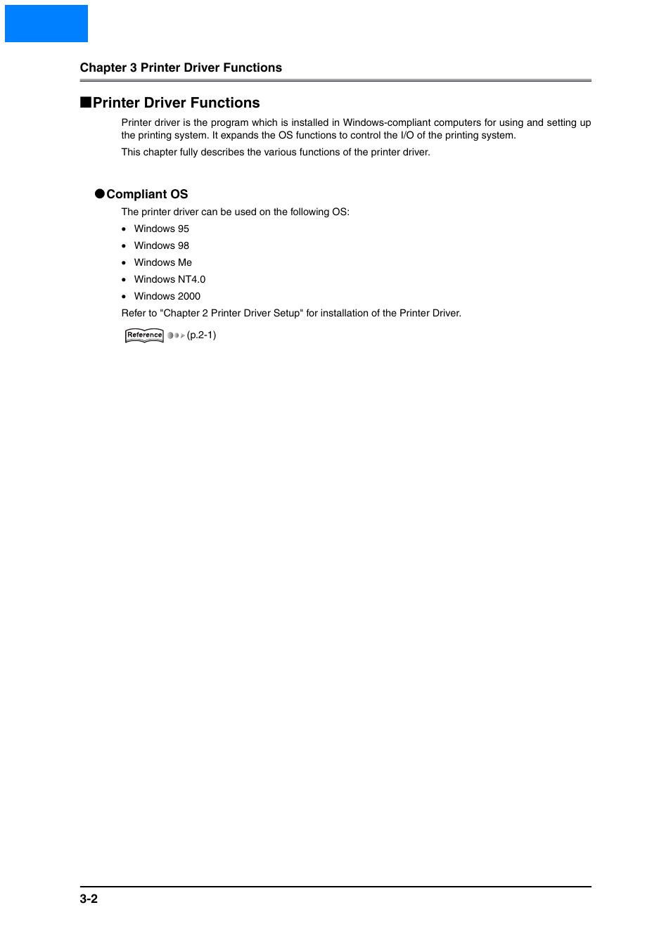 Printer driver functions, Compliant os, Printer driver functions -2 | Compliant os -2, Home | Konica Minolta IP-511 User Manual | Page 38 / 122