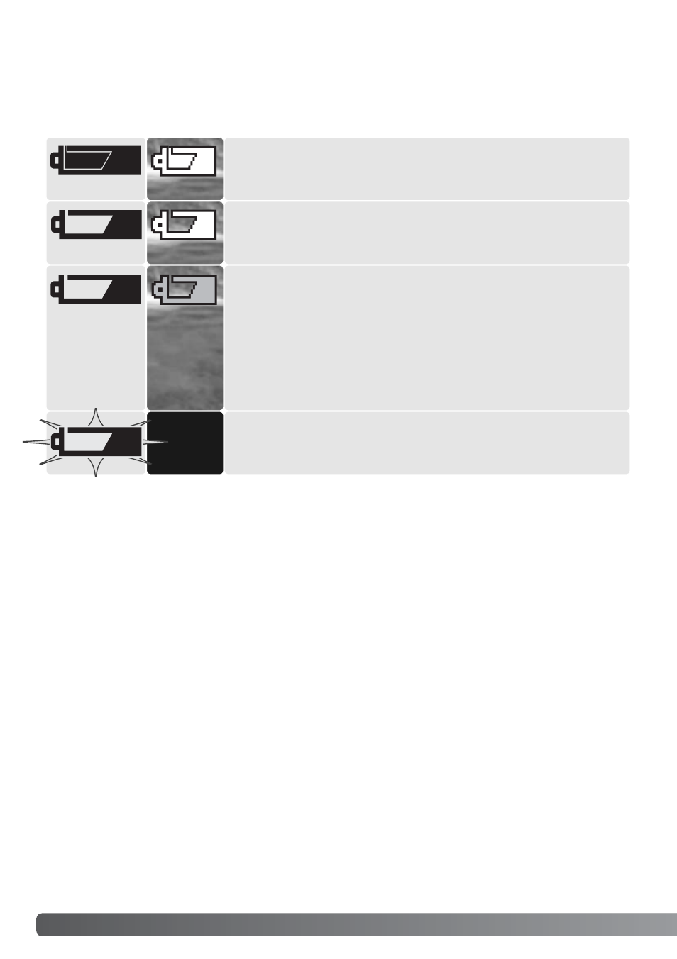 Battery condition indicator auto power save, Battery condition indicator, Auto power save | Konica Minolta DiMAGE F200 User Manual | Page 16 / 132