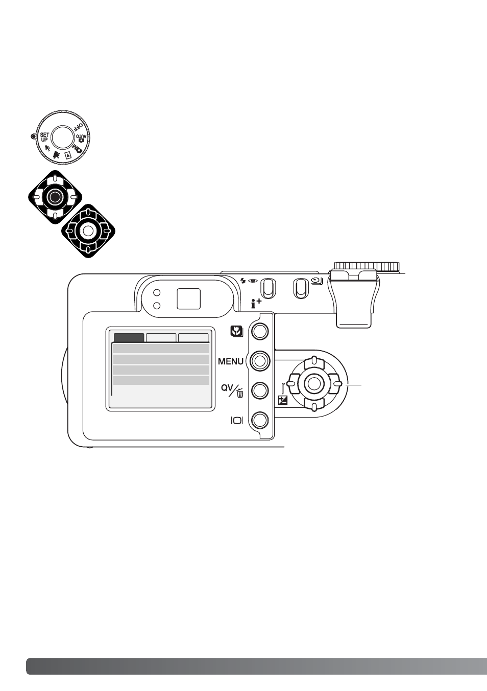 Setting the date and time, Controller | Konica Minolta DiMAGE F200 User Manual | Page 20 / 132