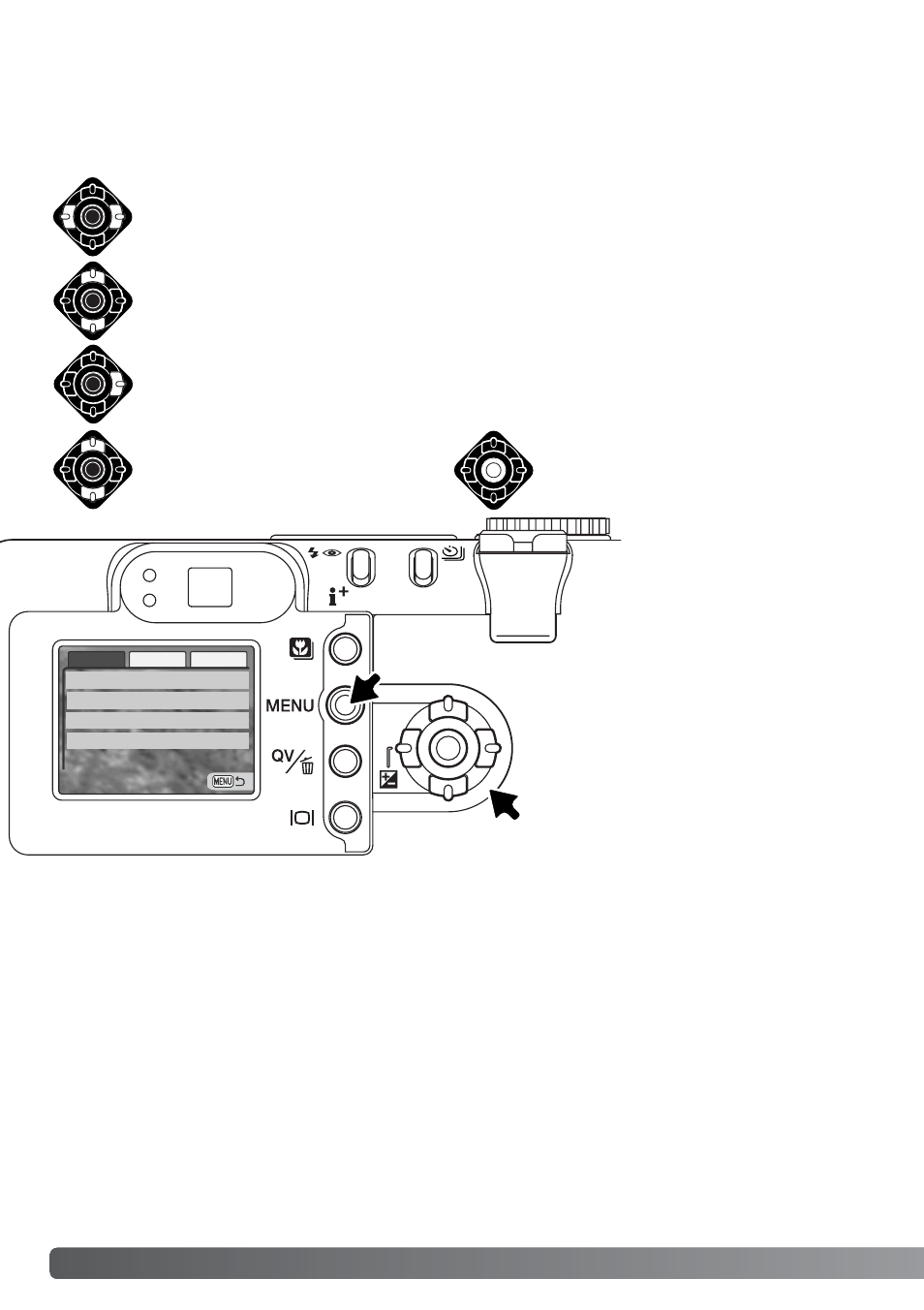 Navigating the playback-mode menu | Konica Minolta DiMAGE F200 User Manual | Page 84 / 132