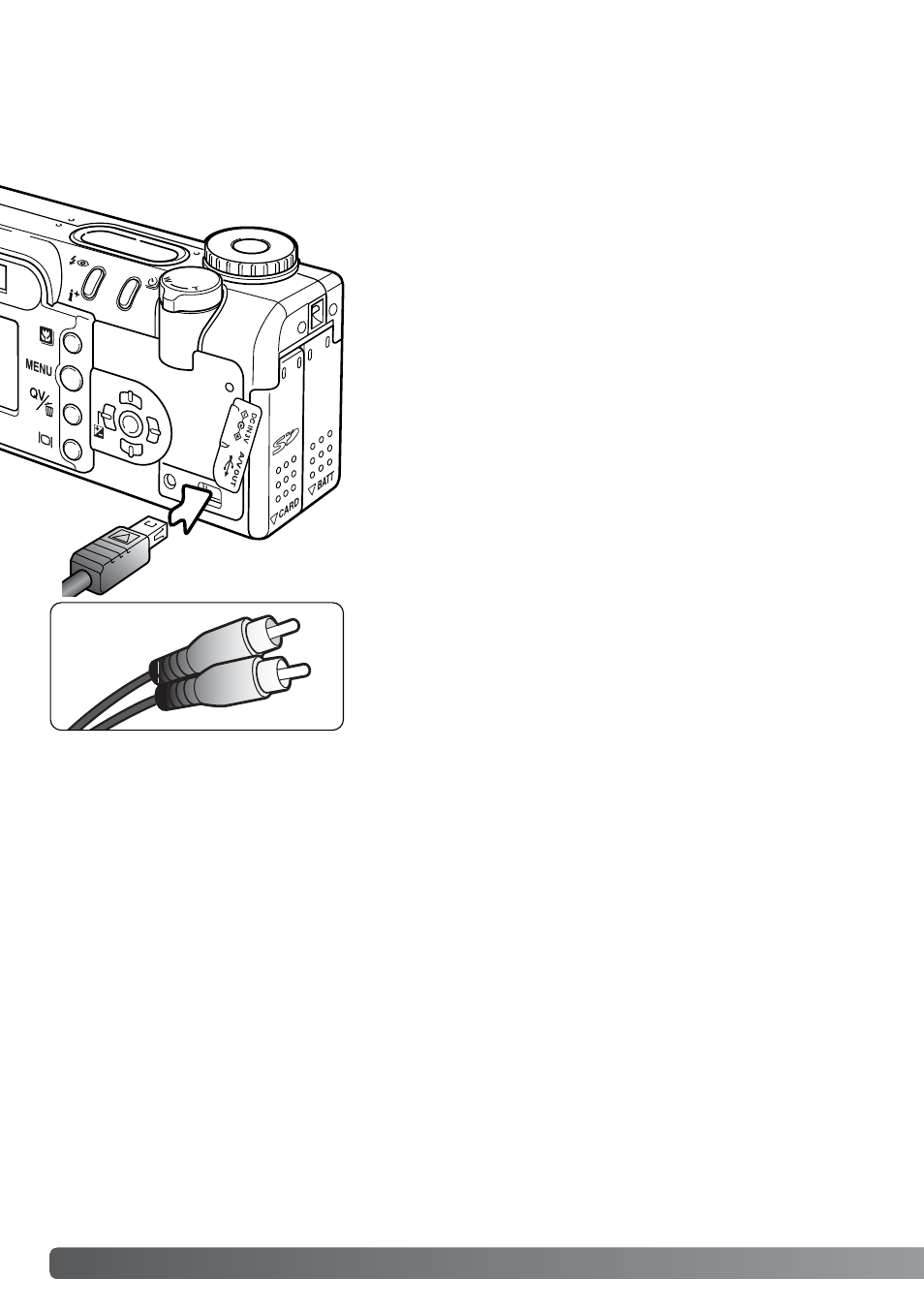 Viewing images on a television | Konica Minolta DiMAGE F200 User Manual | Page 96 / 132