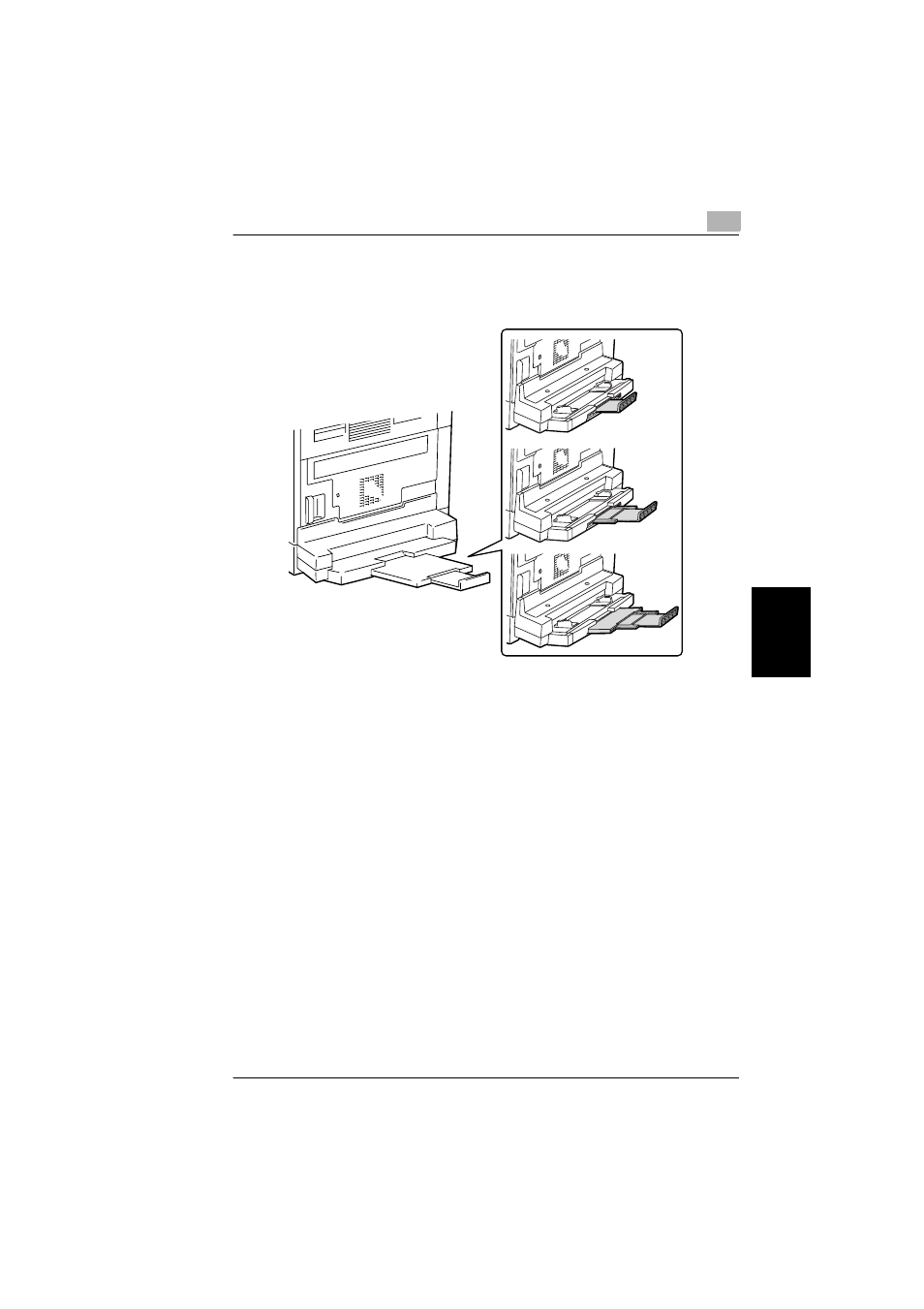 Adjusting the multi bypass tray, Adjusting the multi bypass tray -9 | Konica Minolta bizhub 180 User Manual | Page 102 / 256