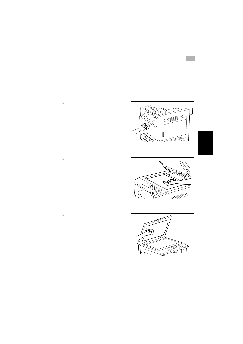 2 care of the machine, Cleaning, Housing | Original glass, Document pad, Care of the machine -7, H. (p. 10-7), P. 10-7) | Konica Minolta bizhub 180 User Manual | Page 242 / 256