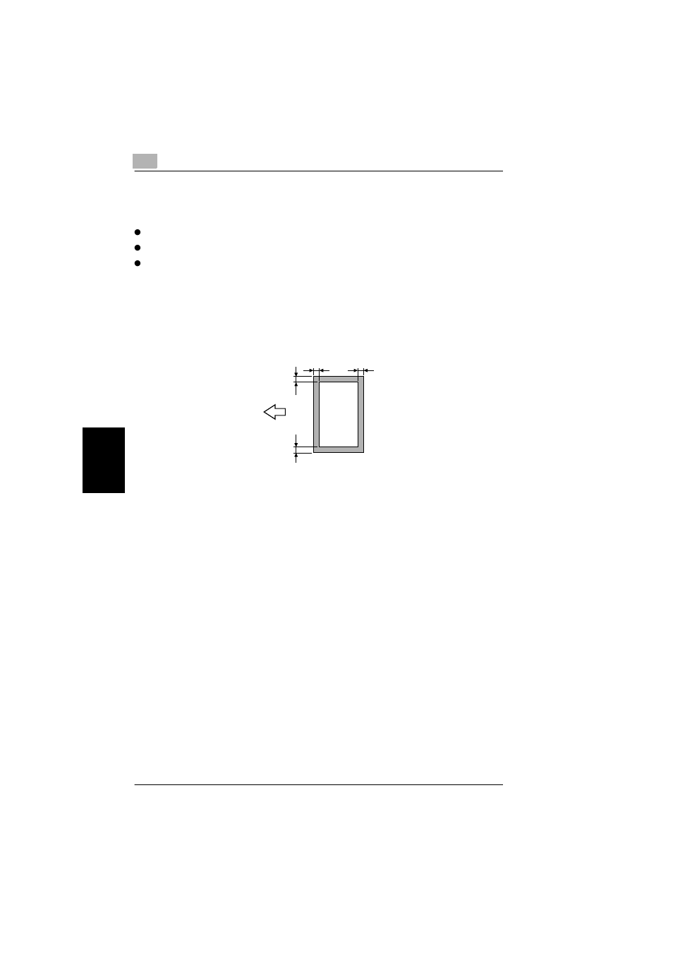 2 print area, Print area -6 | Konica Minolta bizhub 180 User Manual | Page 99 / 256