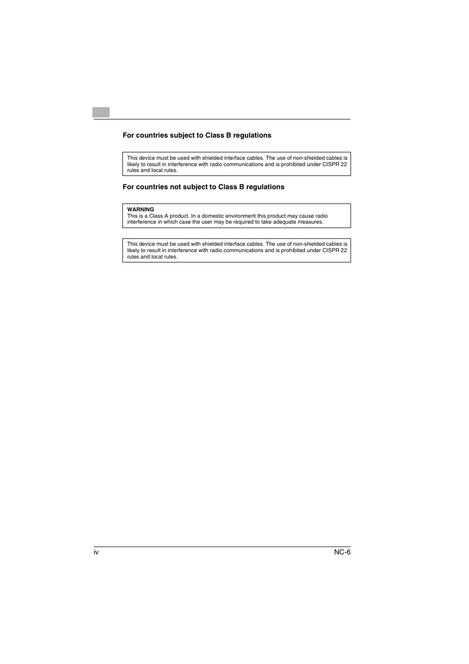 Konica Minolta NC-6 User Manual | Page 5 / 50