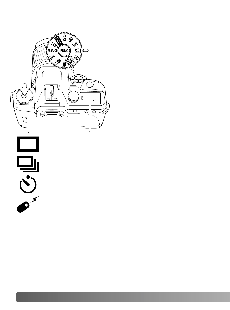 Drive modes | Konica Minolta Minolta RIVA ZOOM 70 User Manual | Page 50 / 84