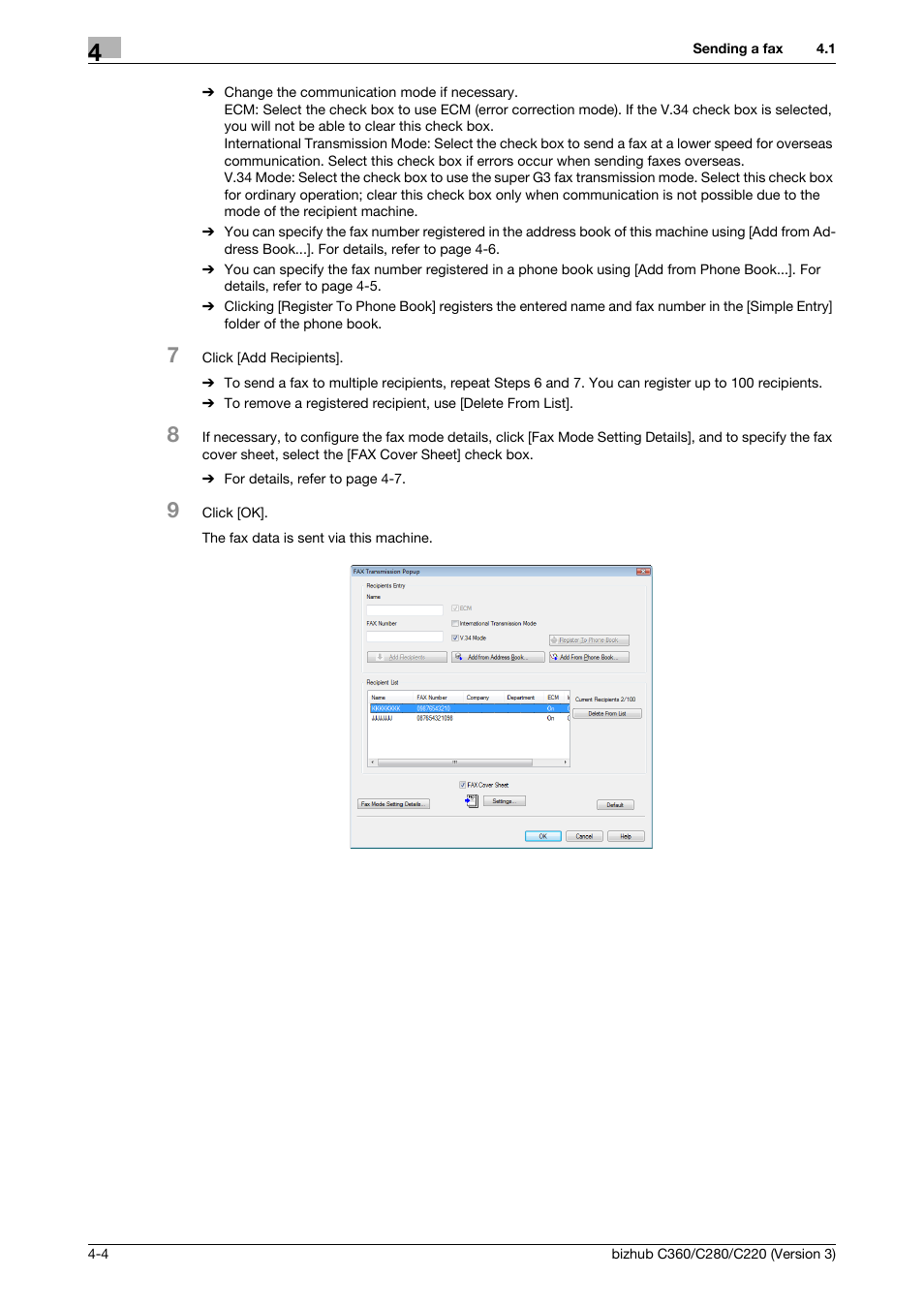 Konica Minolta BIZHUB C280 User Manual | Page 36 / 78