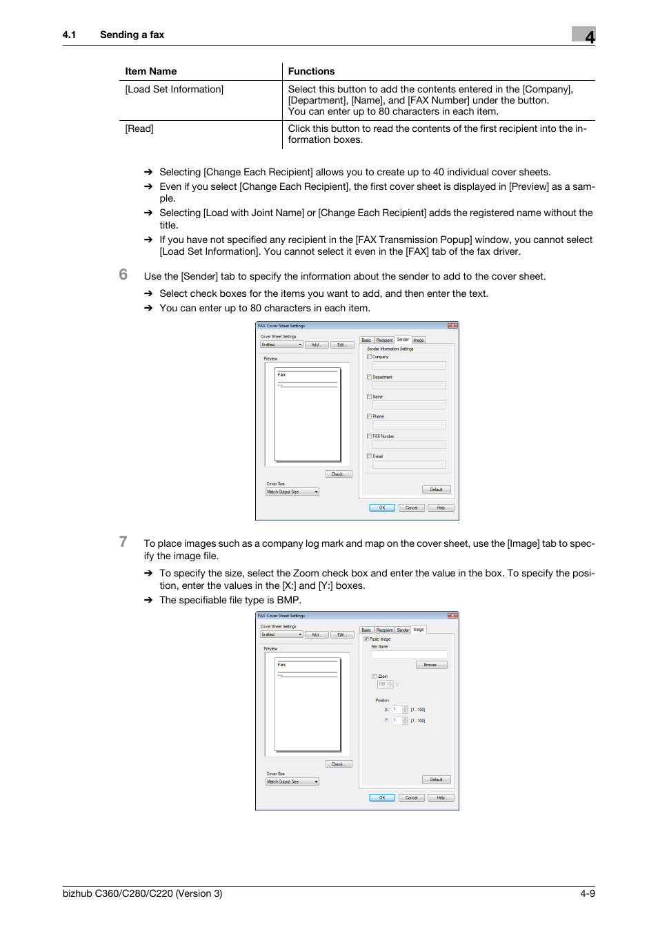 Konica Minolta BIZHUB C280 User Manual | Page 41 / 78