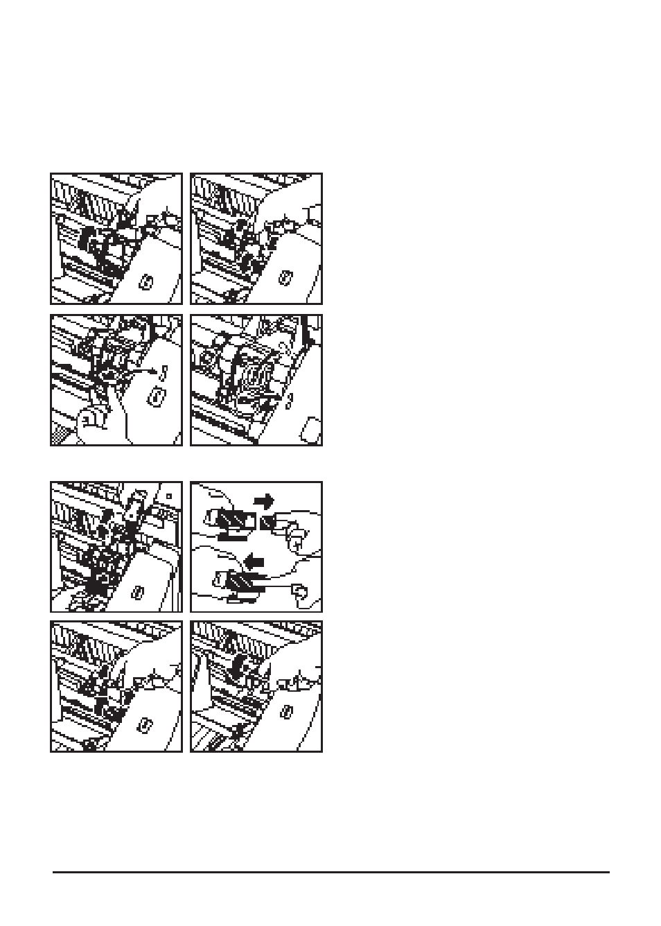 Troubleshooting, Clearing a wedged staple | Konica Minolta Copier 2223 User Manual | Page 105 / 123