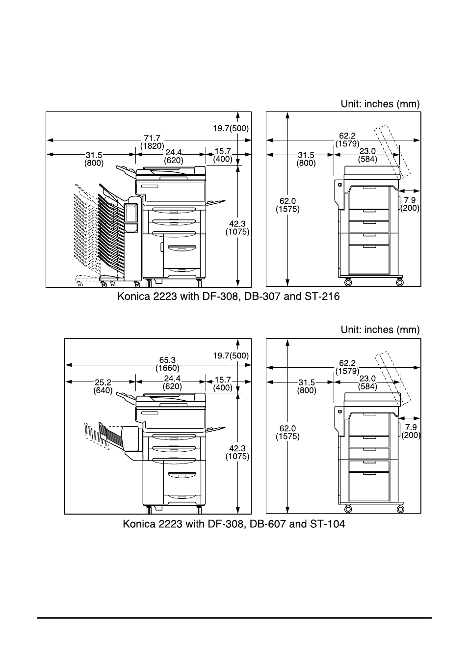 Copier information | Konica Minolta Copier 2223 User Manual | Page 30 / 123