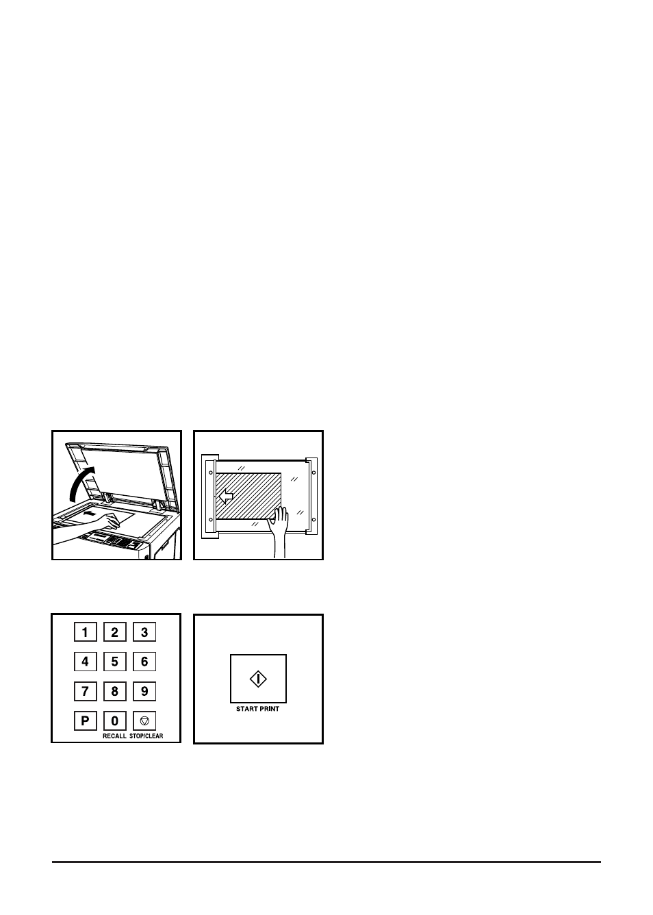 Basic copying, Copying from the platen glass | Konica Minolta Copier 2223 User Manual | Page 40 / 123