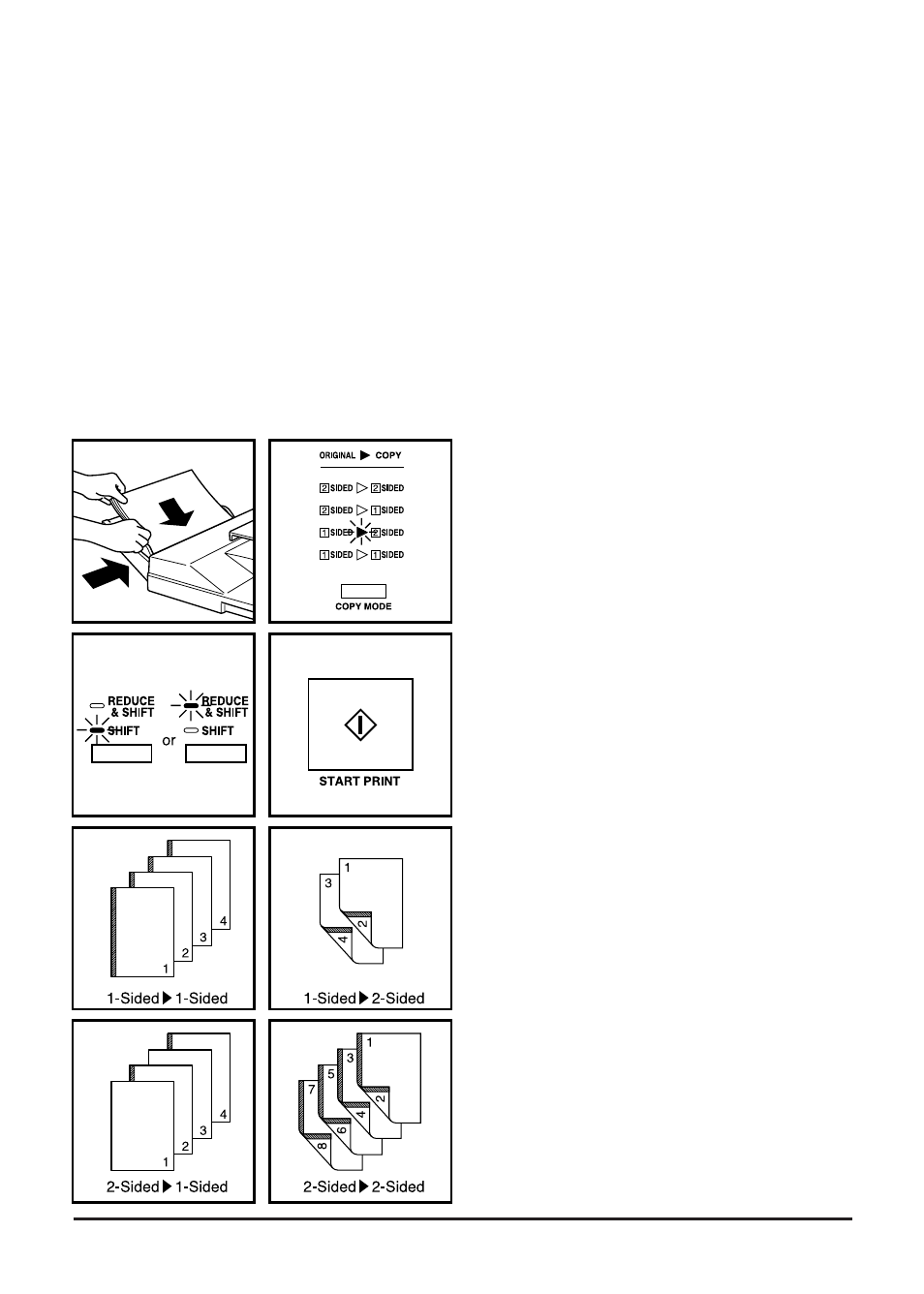 Special copying, Shift/reduce & shift (continued) | Konica Minolta Copier 2223 User Manual | Page 68 / 123