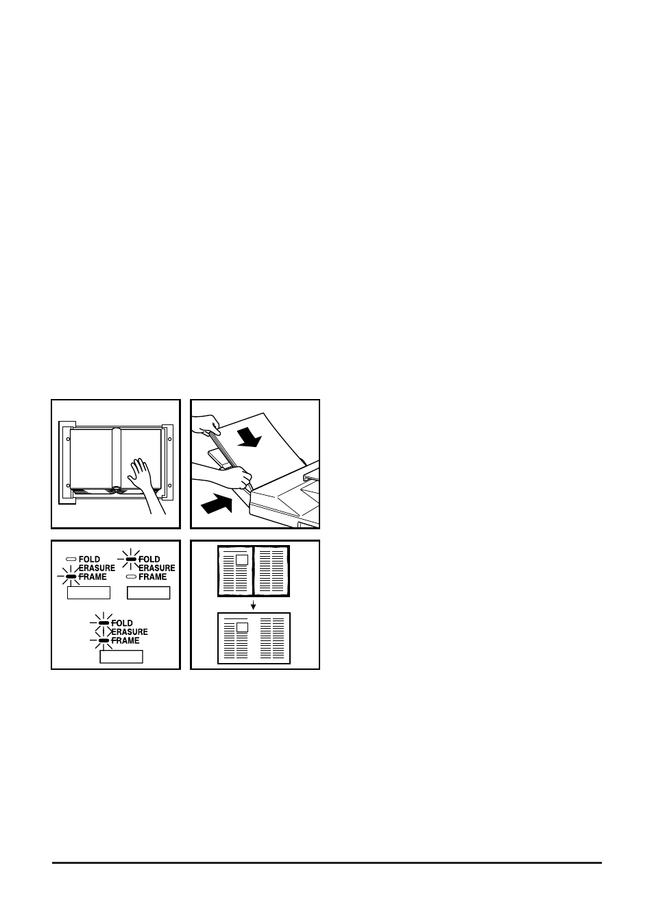 Special copying, Frame and fold erasure | Konica Minolta Copier 2223 User Manual | Page 69 / 123