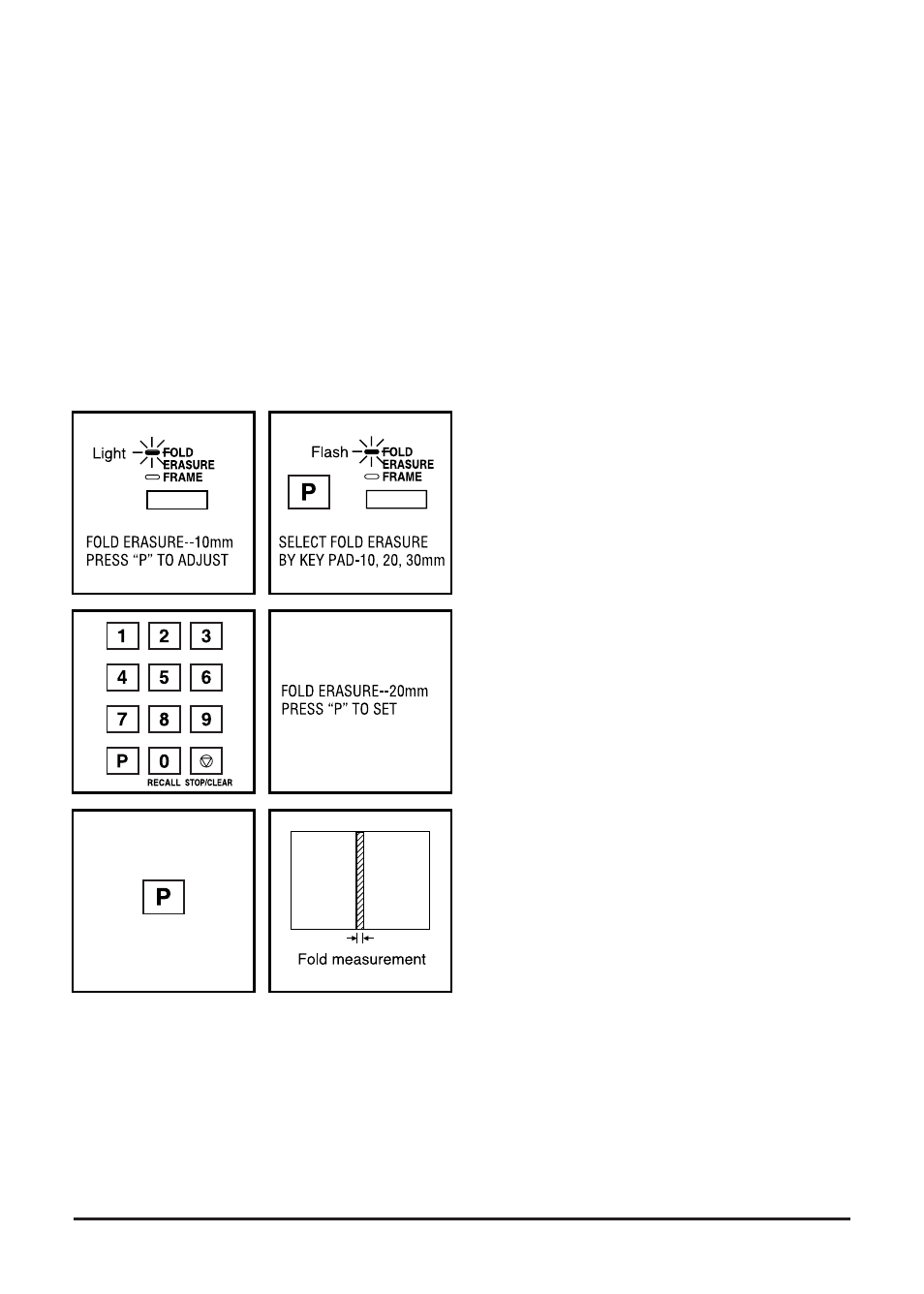 Special copying, Frame and fold erasure (continued) | Konica Minolta Copier 2223 User Manual | Page 71 / 123