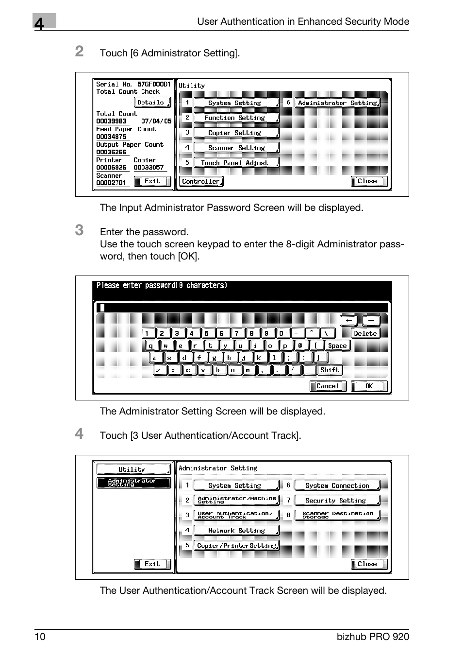 Konica Minolta 920 User Manual | Page 18 / 76