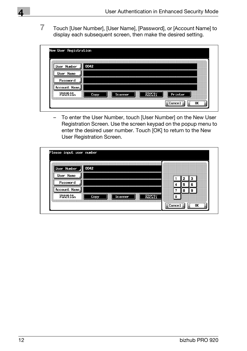 Konica Minolta 920 User Manual | Page 20 / 76