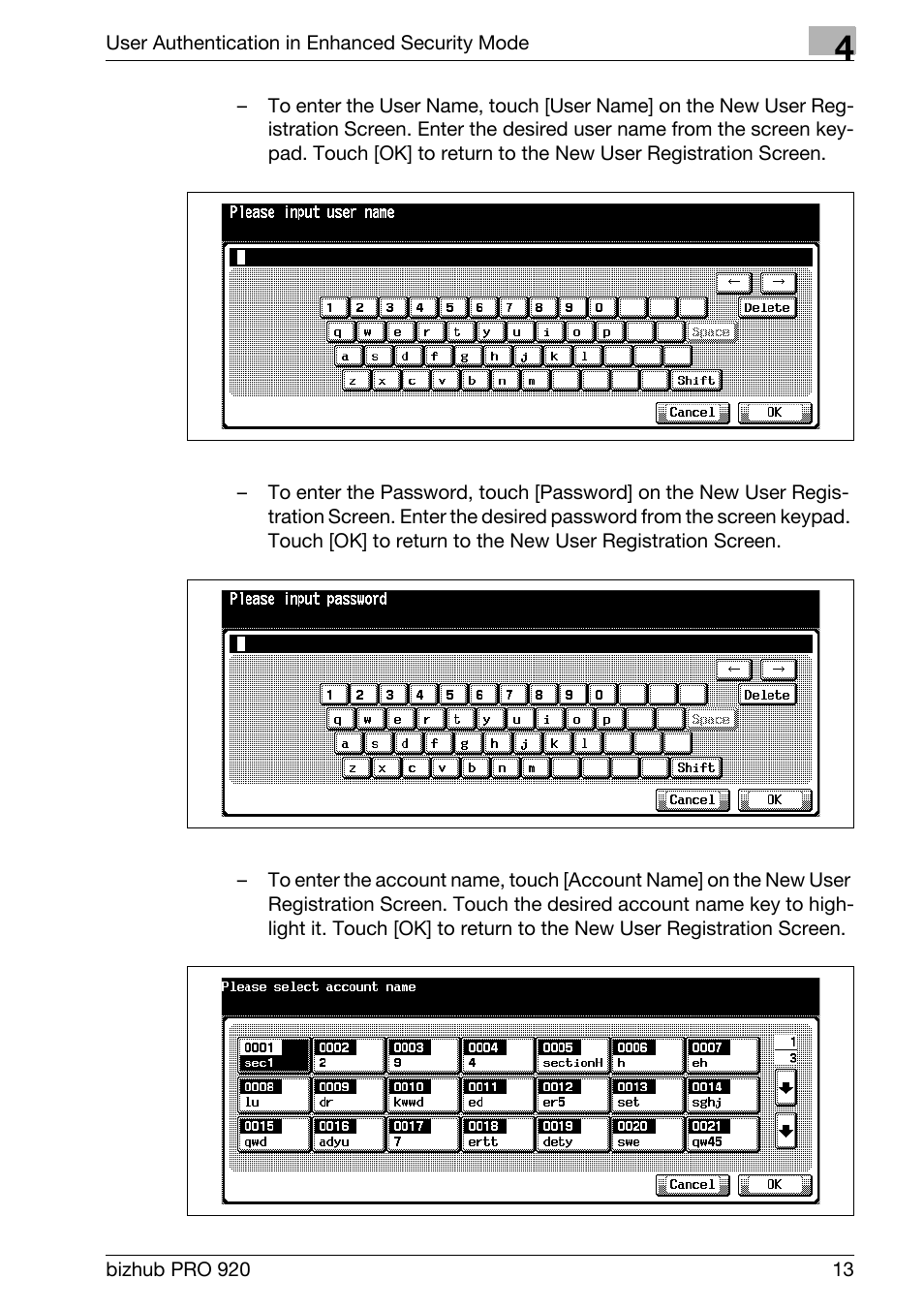 Konica Minolta 920 User Manual | Page 21 / 76