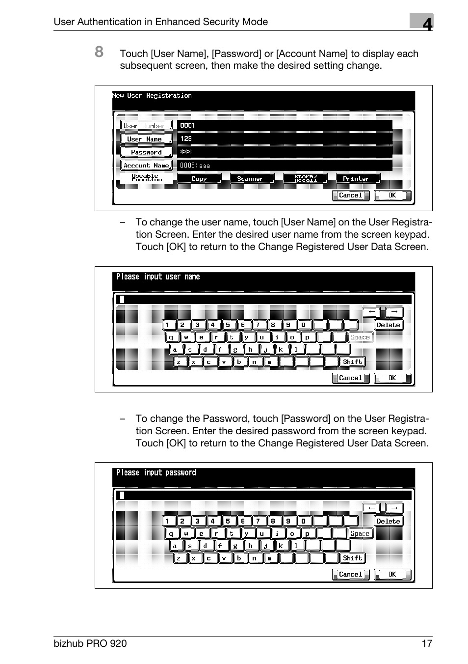 Konica Minolta 920 User Manual | Page 25 / 76