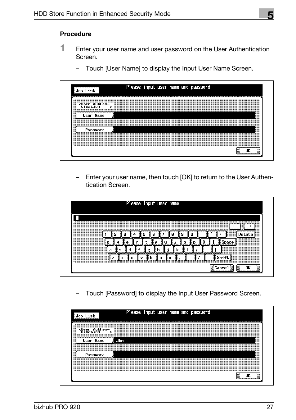 Konica Minolta 920 User Manual | Page 35 / 76