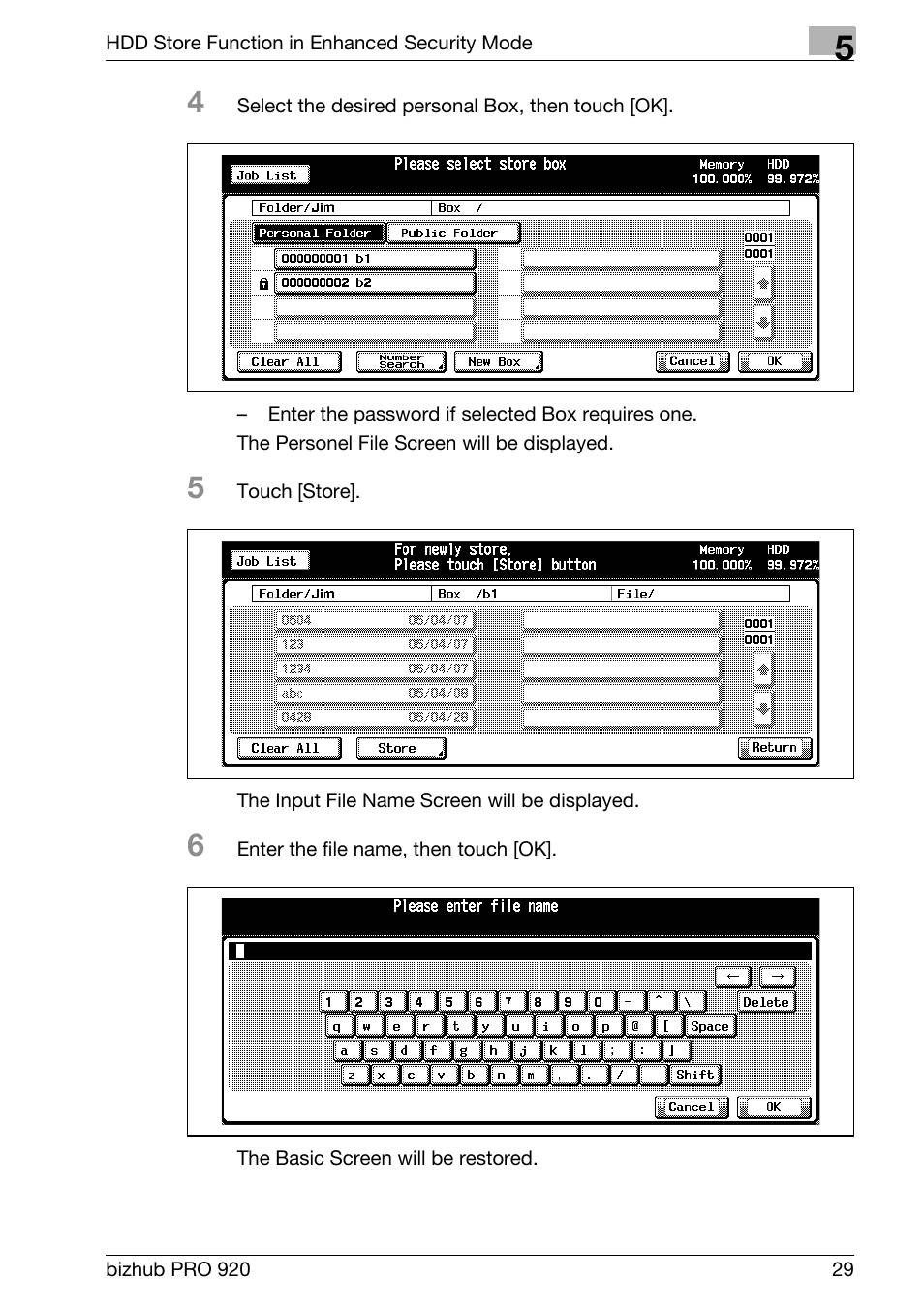 Konica Minolta 920 User Manual | Page 37 / 76