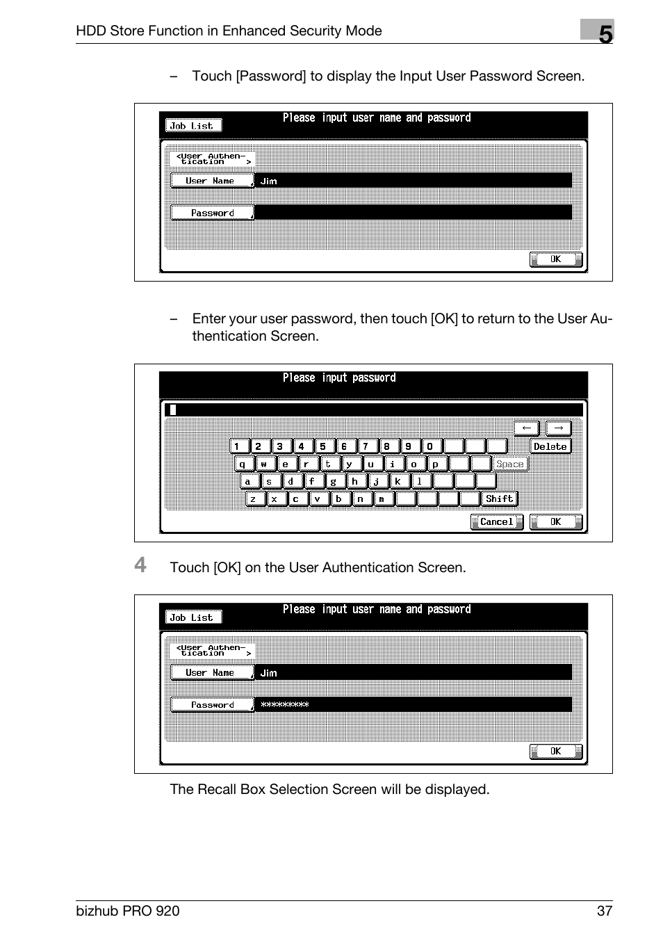 Konica Minolta 920 User Manual | Page 45 / 76