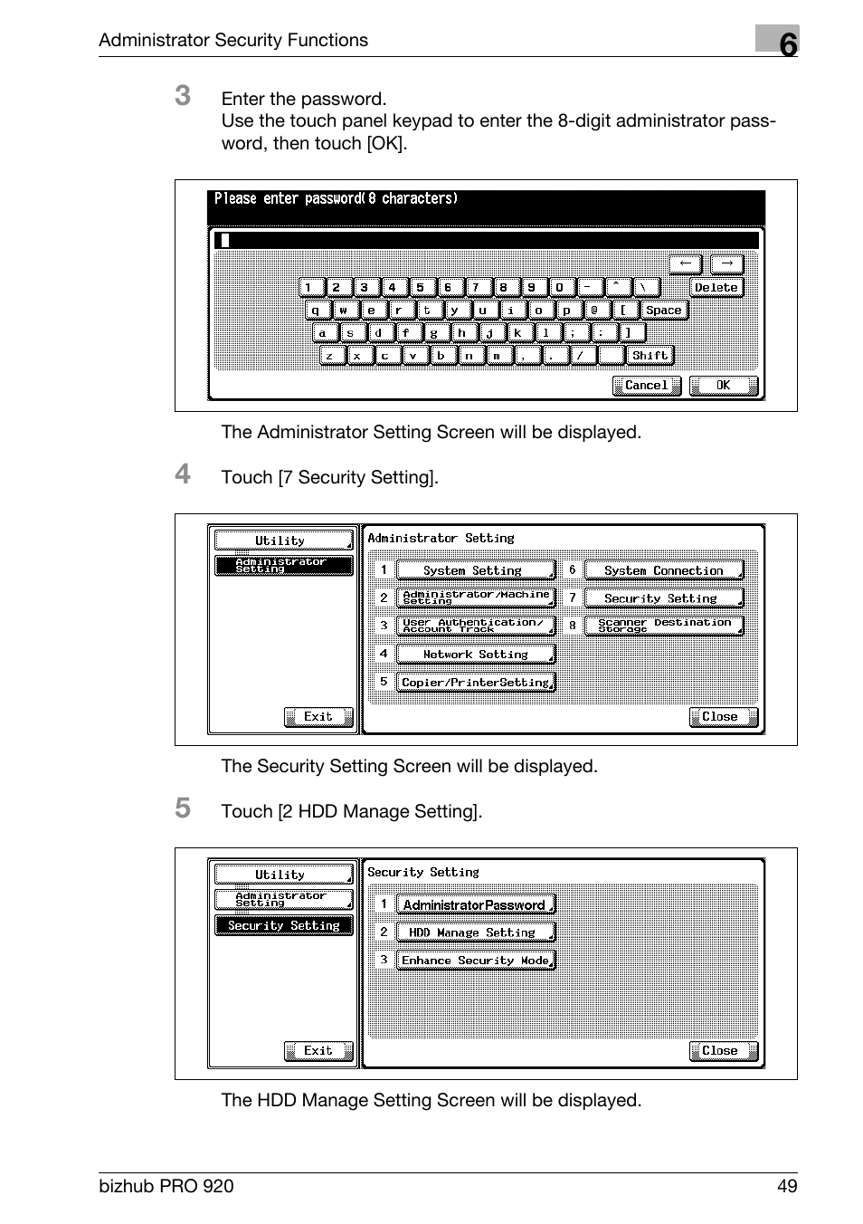 Konica Minolta 920 User Manual | Page 57 / 76