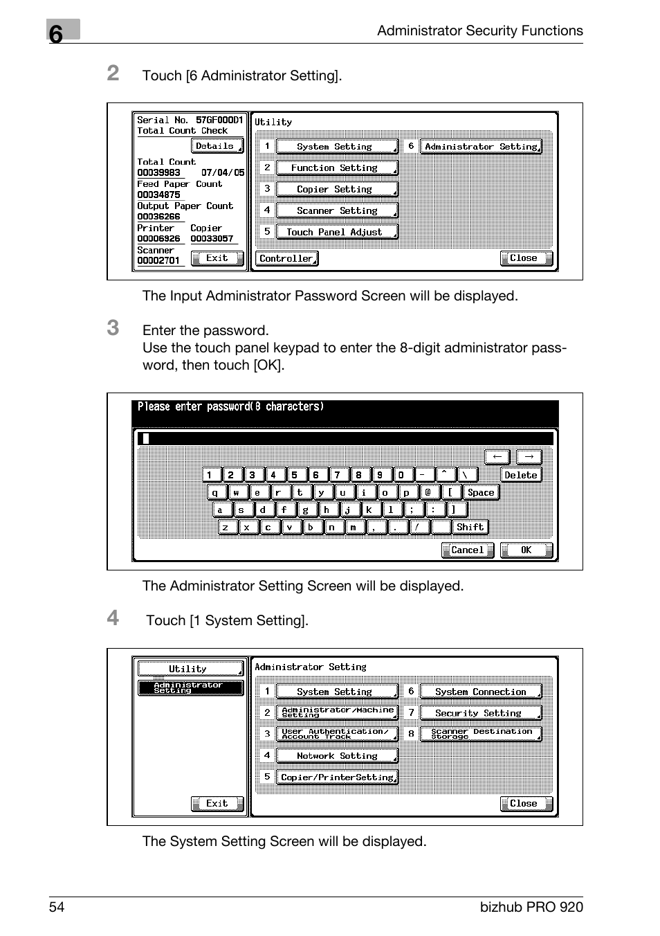 Konica Minolta 920 User Manual | Page 62 / 76