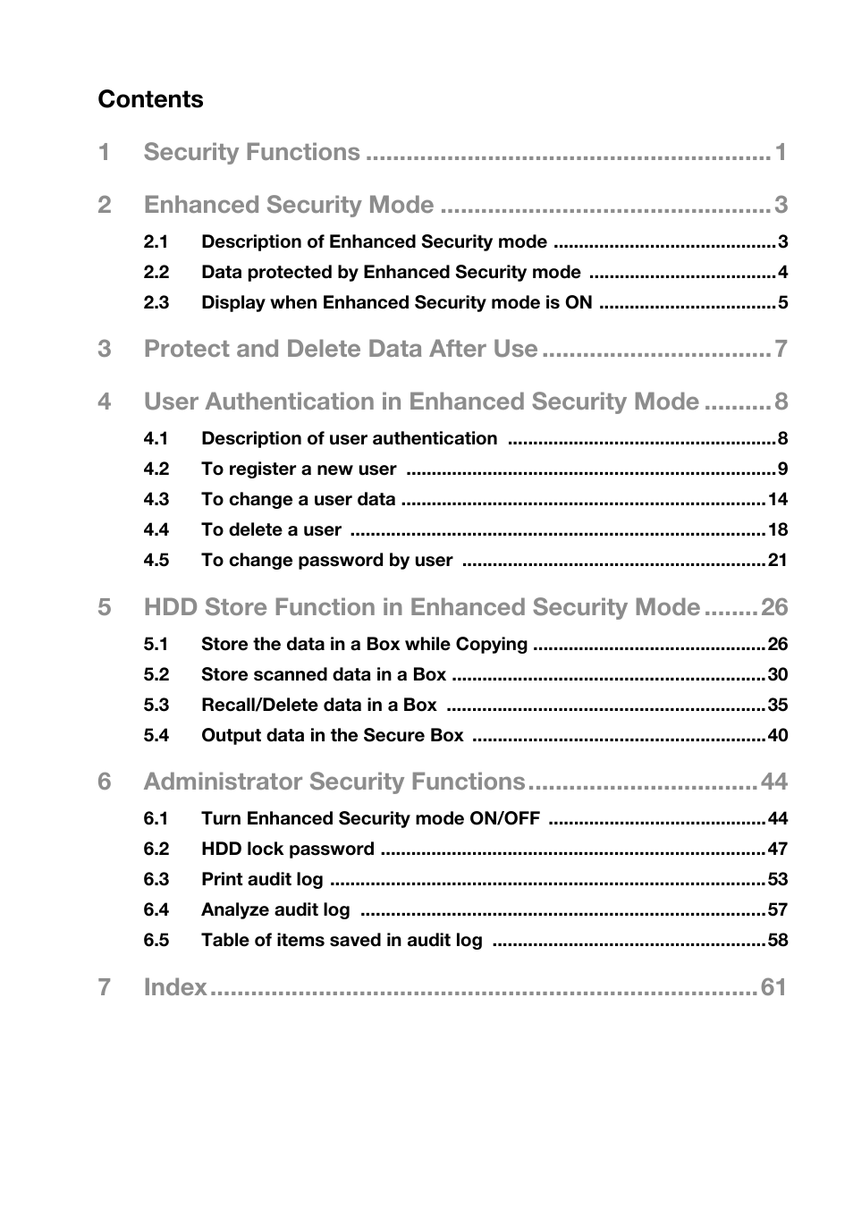 Konica Minolta 920 User Manual | Page 7 / 76