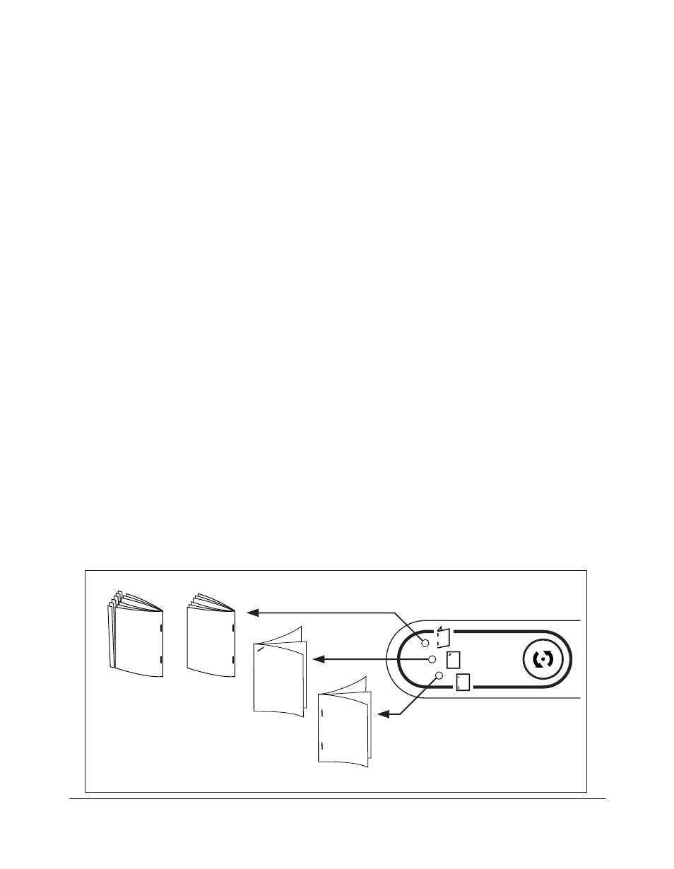 Output modes, Manual stapling | Konica Minolta 7075 User Manual | Page 132 / 311