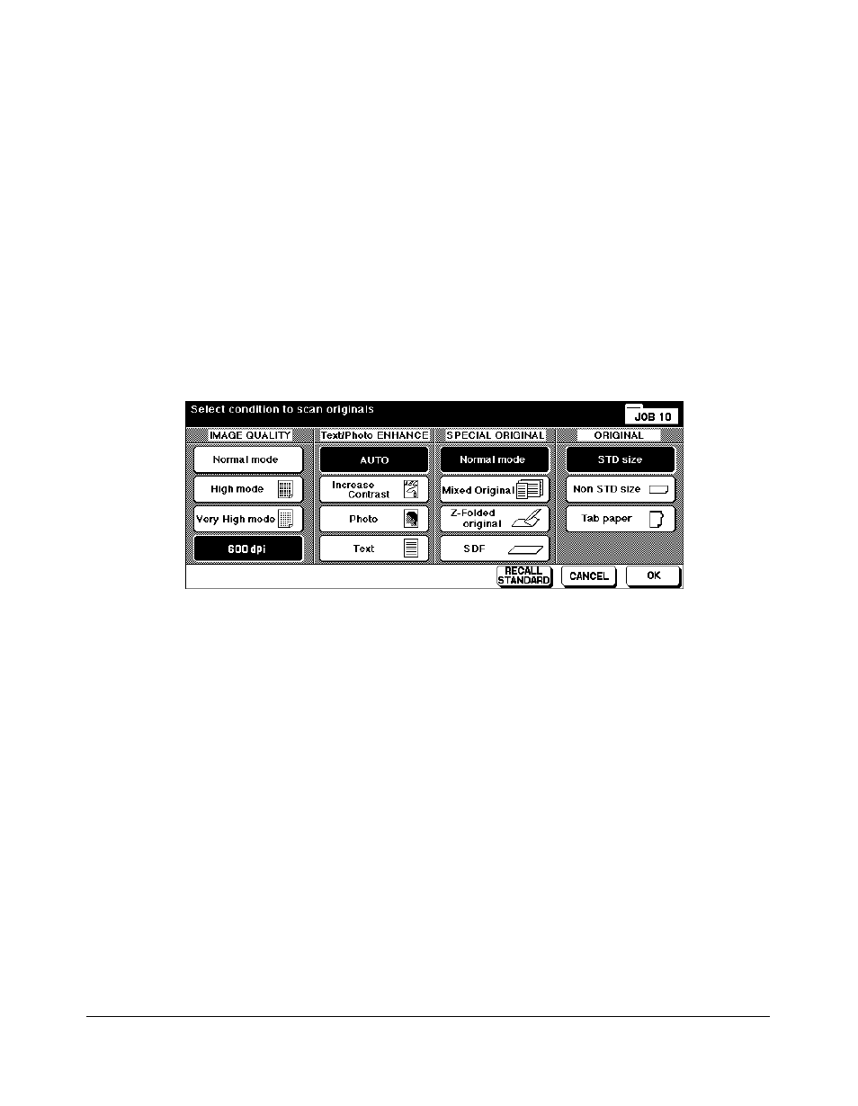 Special original, Resolution (image quality) (continued) | Konica Minolta 7075 User Manual | Page 145 / 311