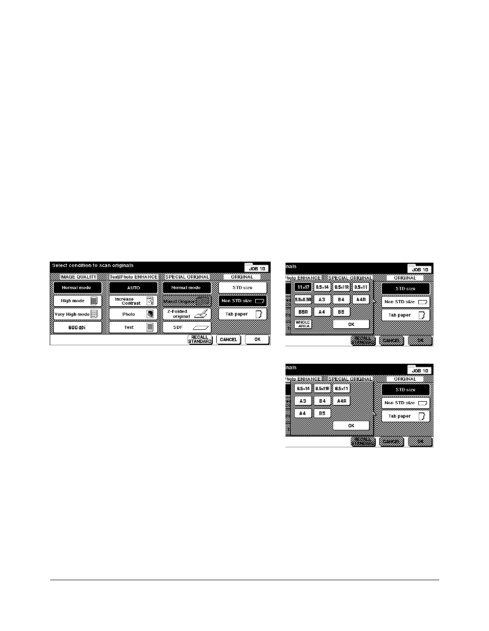 Special original, Original form | Konica Minolta 7075 User Manual | Page 152 / 311