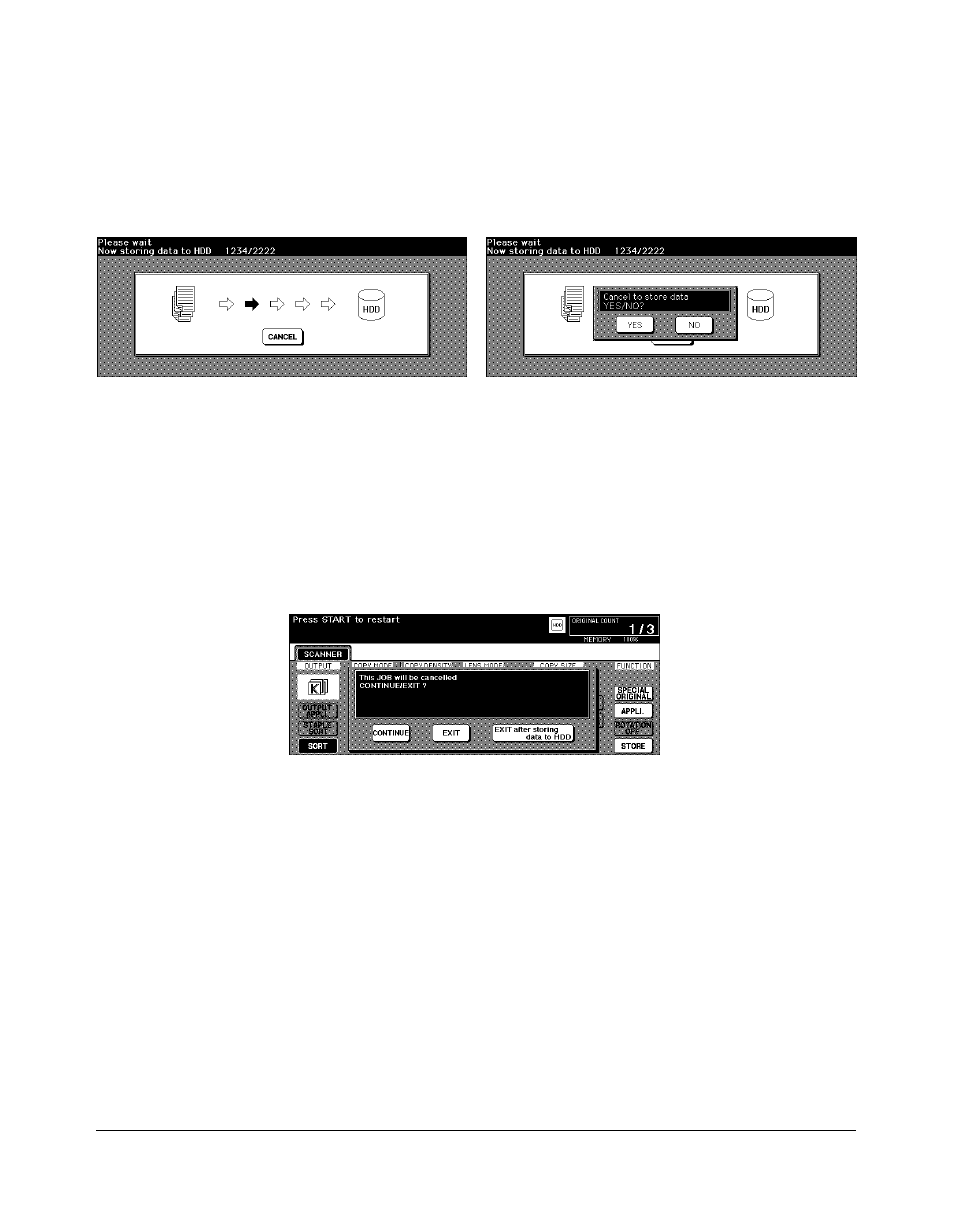 Server function, Image store & output mode (continued) | Konica Minolta 7075 User Manual | Page 211 / 311