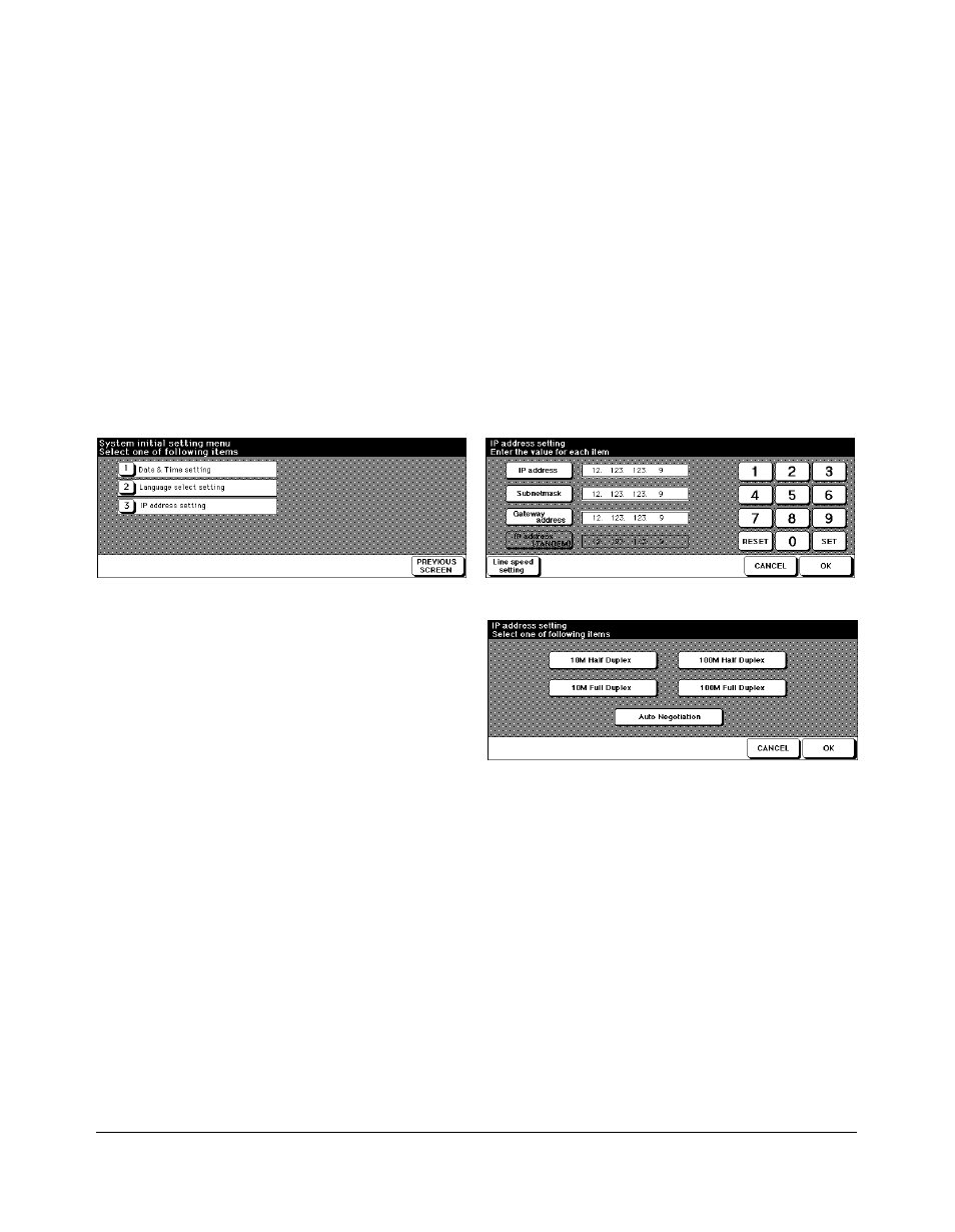 Key operator mode, System initial setting [1] (continued) | Konica Minolta 7075 User Manual | Page 233 / 311