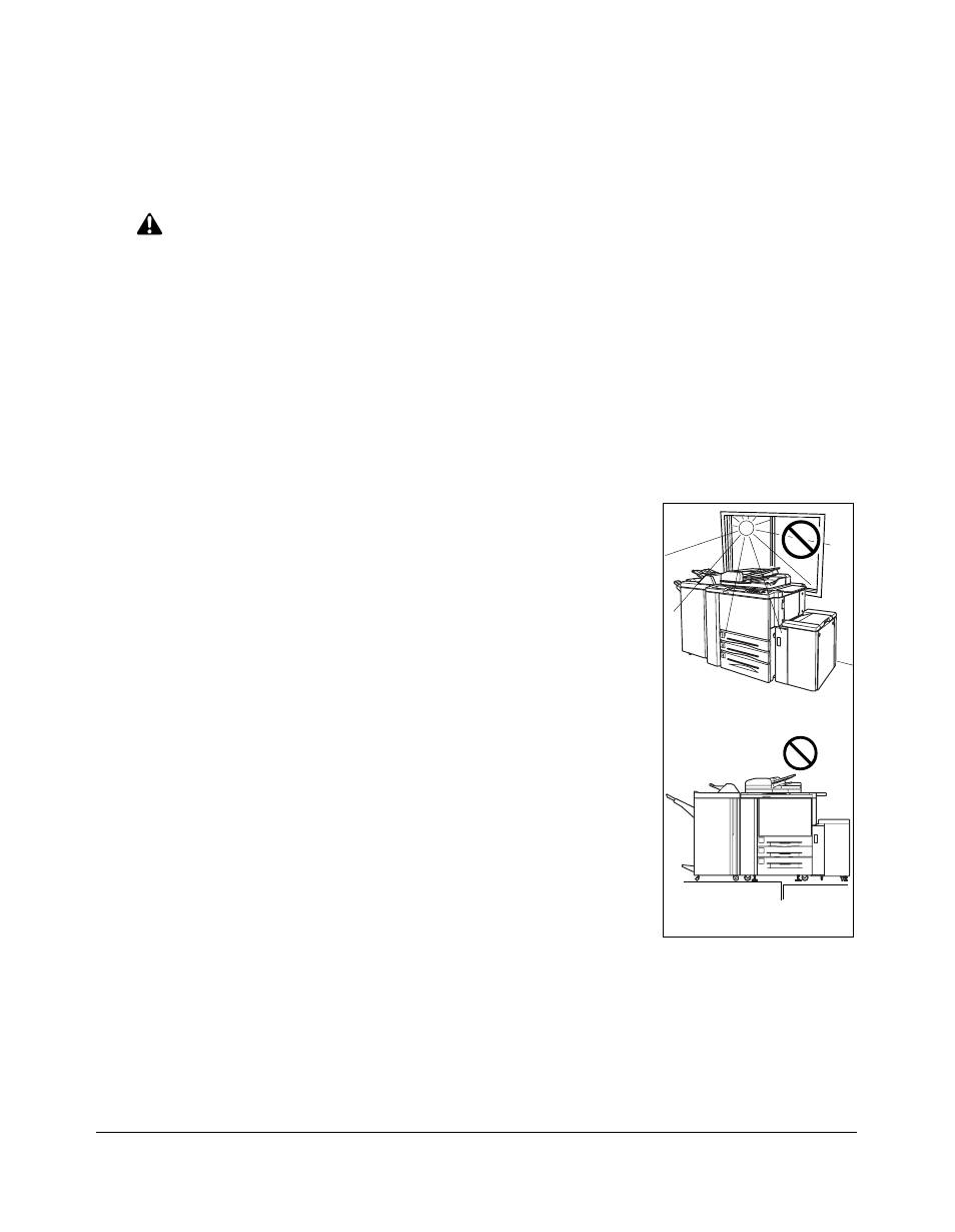 Safety information, Machine installation and power requirements | Konica Minolta 7075 User Manual | Page 31 / 311