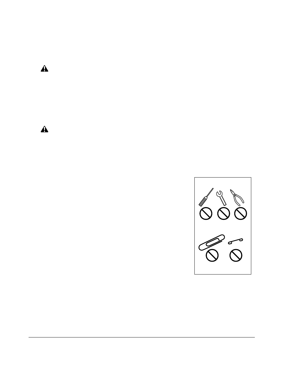 Safety information, Machine handling and care | Konica Minolta 7075 User Manual | Page 33 / 311