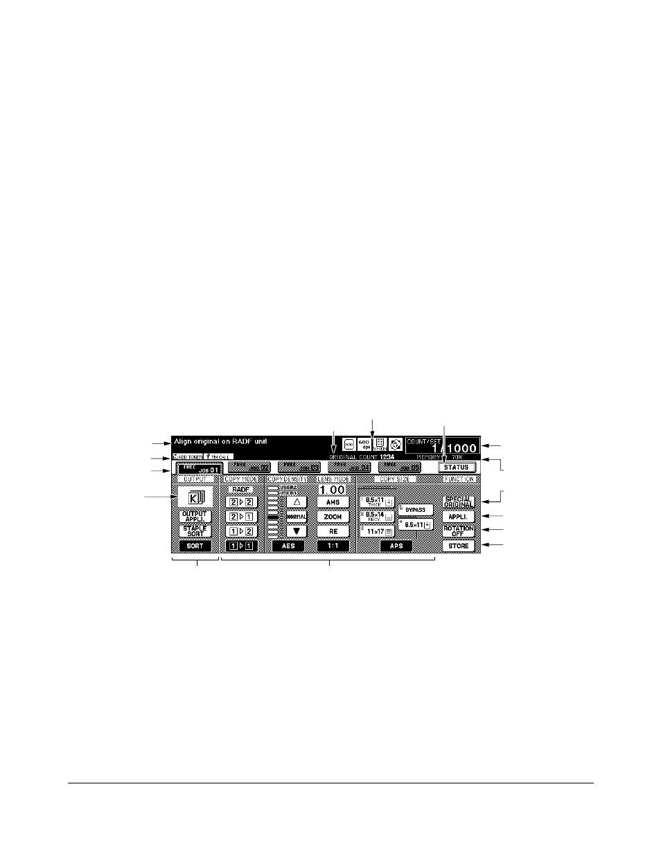 Basic operations, How to make a basic copy, The basic screen | Konica Minolta 7075 User Manual | Page 72 / 311