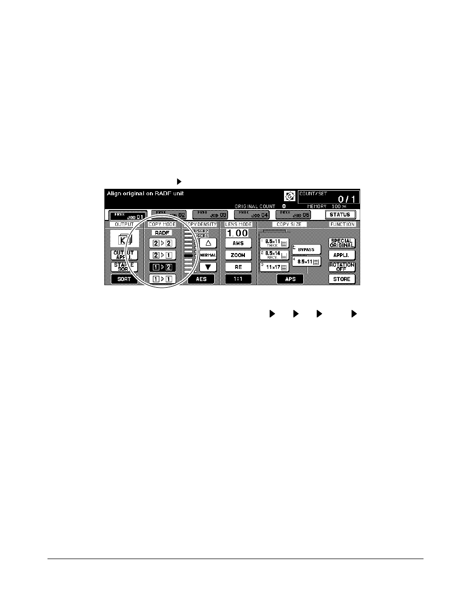 Basic operations, Copy mode (continued) | Konica Minolta 7075 User Manual | Page 75 / 311