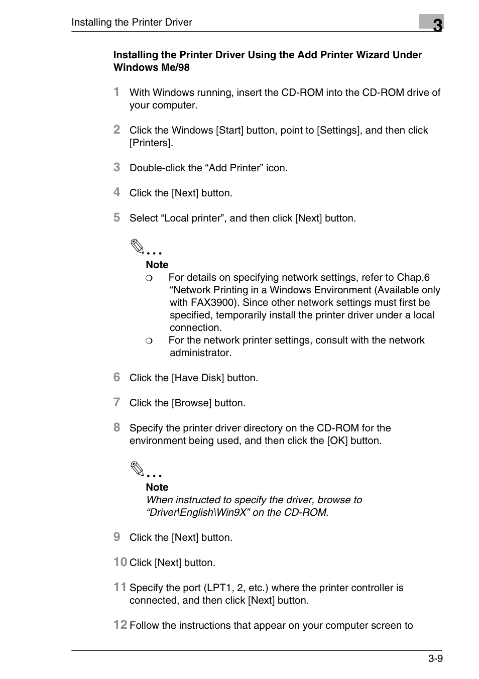 Konica Minolta FAX2900/FAX3900 User Manual | Page 20 / 60