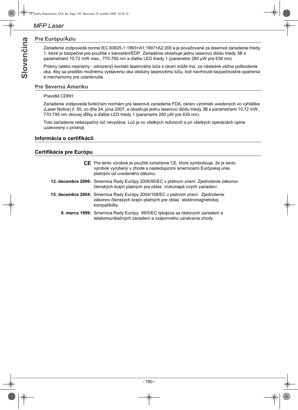 Konica Minolta PAGEPRO 1480MF User Manual | Page 191 / 198