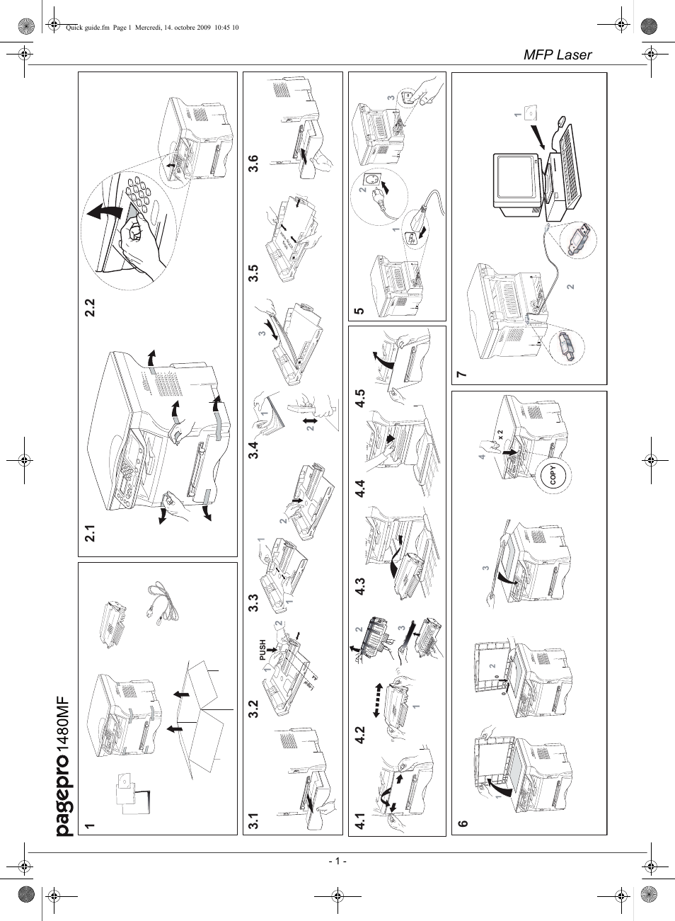 Mfp laser | Konica Minolta PAGEPRO 1480MF User Manual | Page 2 / 198