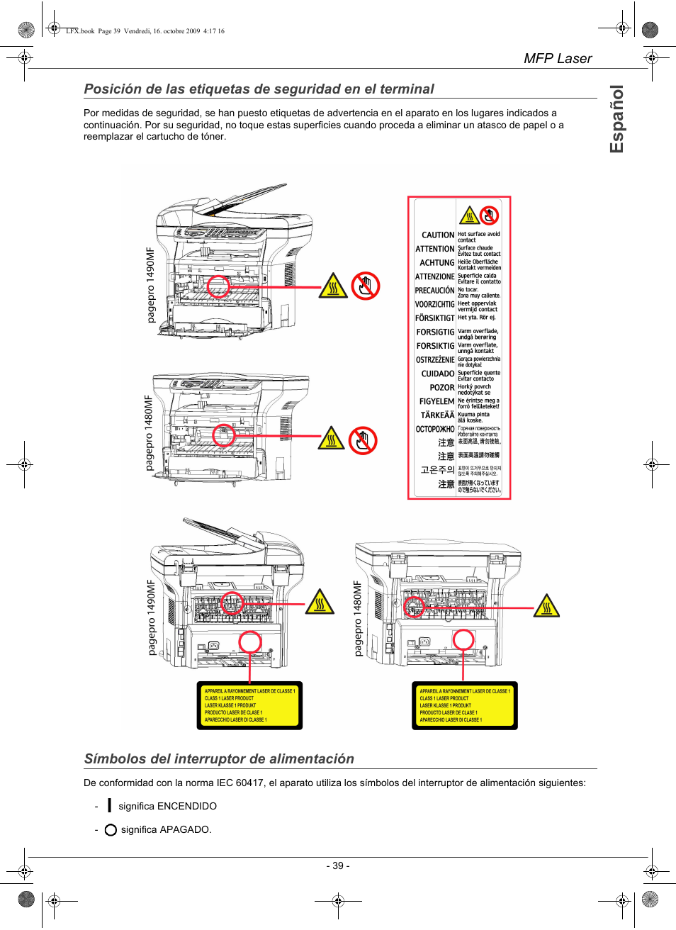 Konica Minolta PAGEPRO 1480MF User Manual | Page 40 / 198